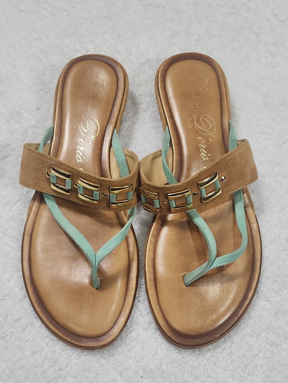 Luisa D'orio Thong Sandals Made In Italy